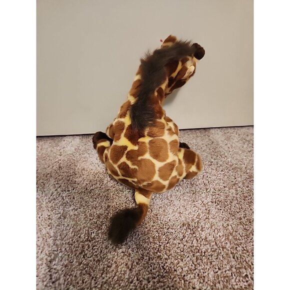 TY CLASSIC Giraffe Hightops 2003 Plush Beanie 14" Used W/ Tags RETIRED - Picture 6 of 8